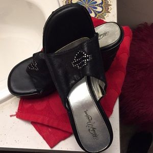 Harley Davidson wedge women size 8 1/2